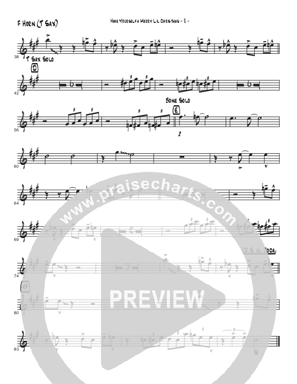 Have Yourself A Merry Little Christmas (Instrumental) French Horn (Brad Henderson / Justin Pierce)