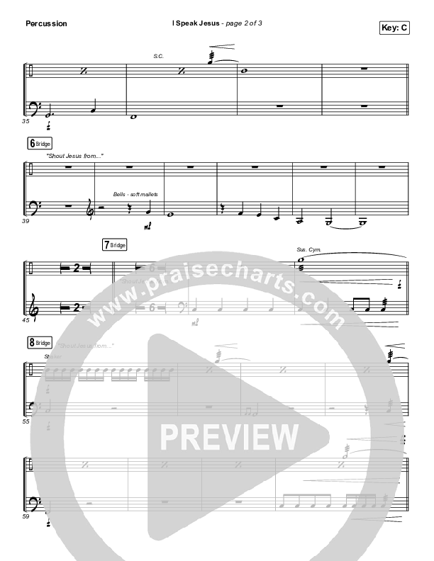 I Speak Jesus Percussion (Here Be Lions)