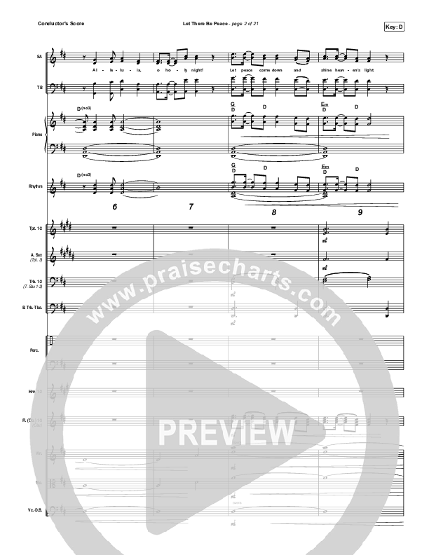 Let There Be Peace Orchestration (Highlands Worship)