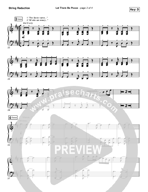 Let There Be Peace String Pack (Highlands Worship)