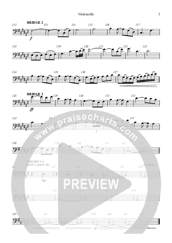 He Has Come Violincello (Highlands Worship)