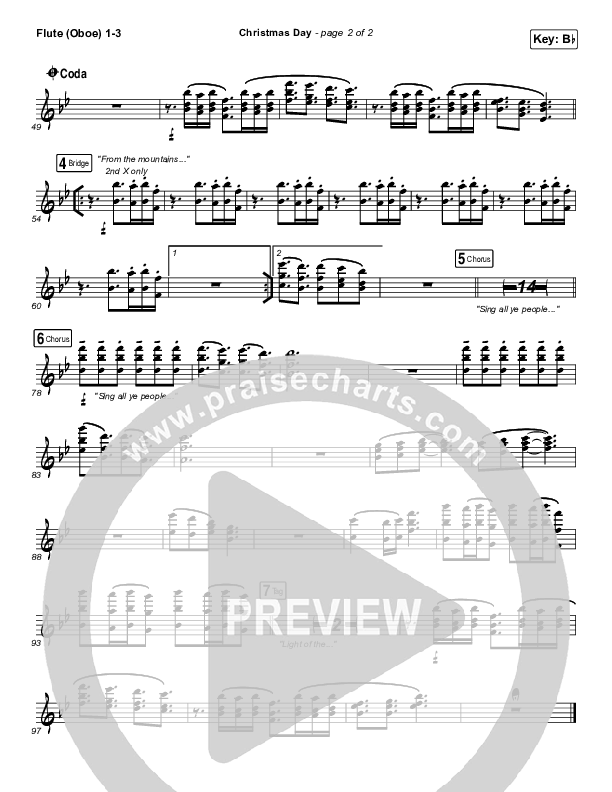 Christmas Day Wind Pack (Chris Tomlin / We The Kingdom)