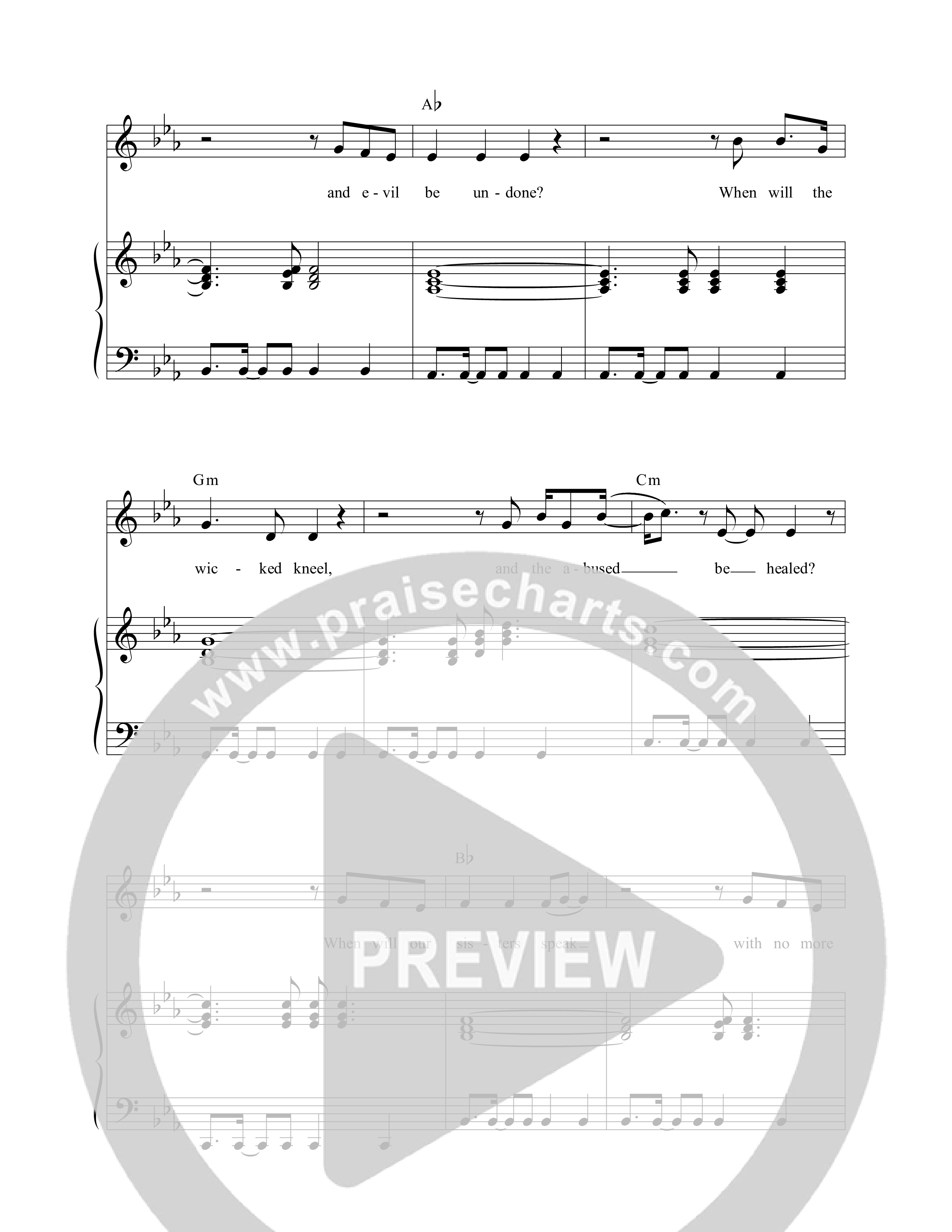 Daughters Of Zion Lead & Piano (The Porter's Gate / Leslie Jordan)