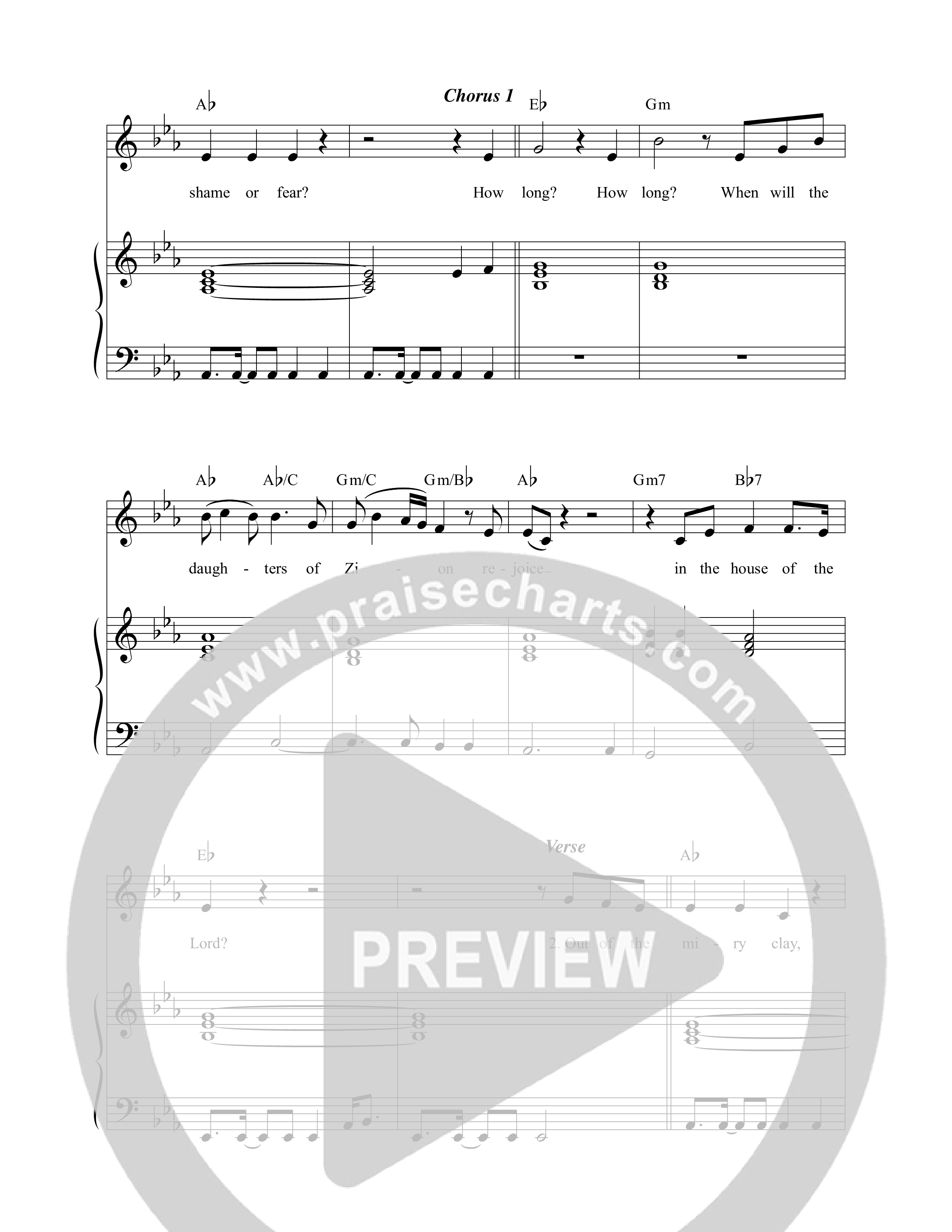 Daughters Of Zion Lead & Piano (The Porter's Gate / Leslie Jordan)