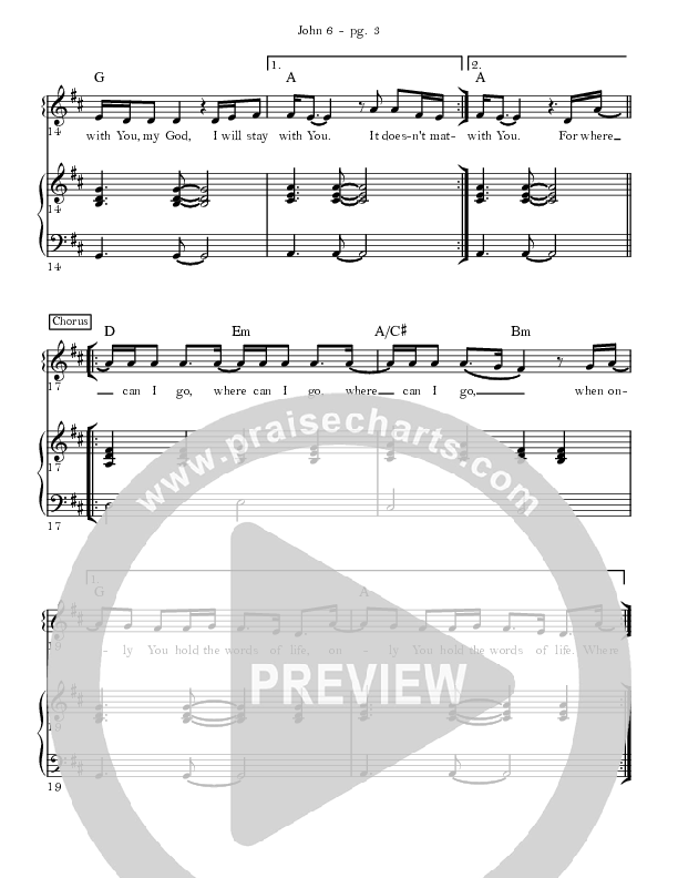 John 6 Lead & Piano (Mission House)