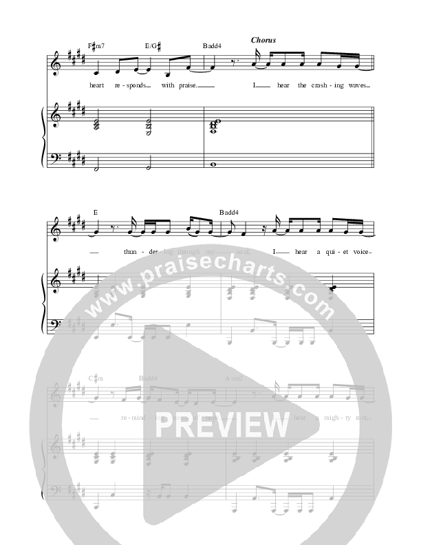 The Sound Of Love Piano/Vocal (The Porter's Gate / Leslie Jordan / All Sons & Daughters)