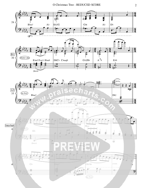 O Christmas Tree (Instrumental) Orchestration (Ric Flauding)