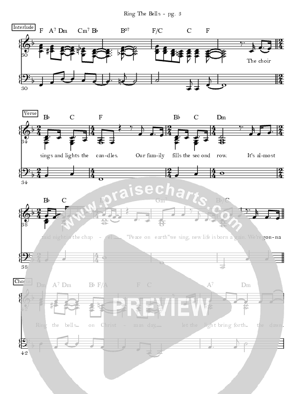 Ring The Bells Lead Sheet (SAT) (Sandra McCracken)