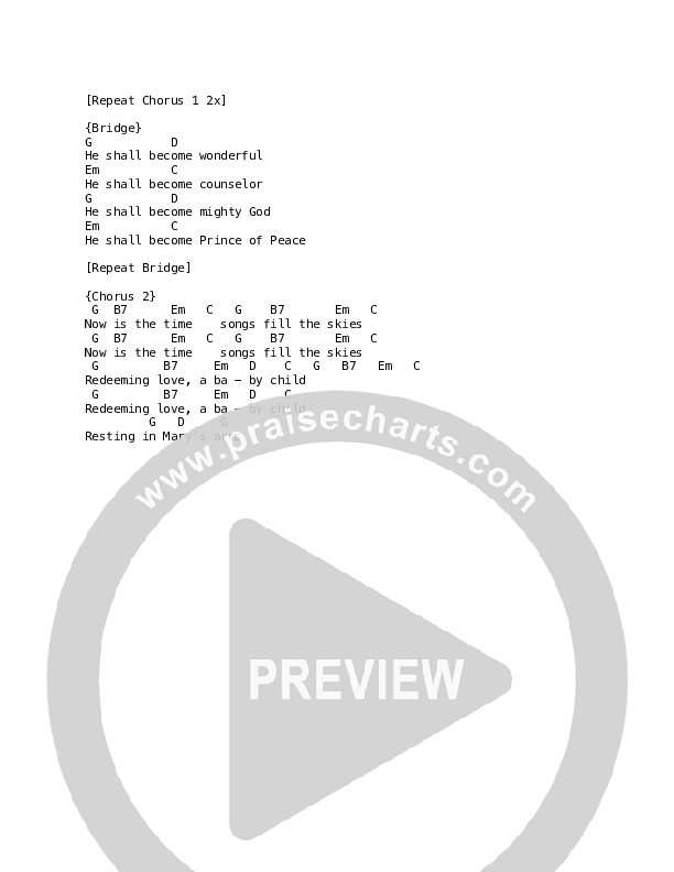 Mary’s Arms Chords & Lyrics (Sandra McCracken)