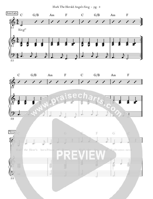 Hark The Herald Angels Sing Lead & Piano (Sandra McCracken)