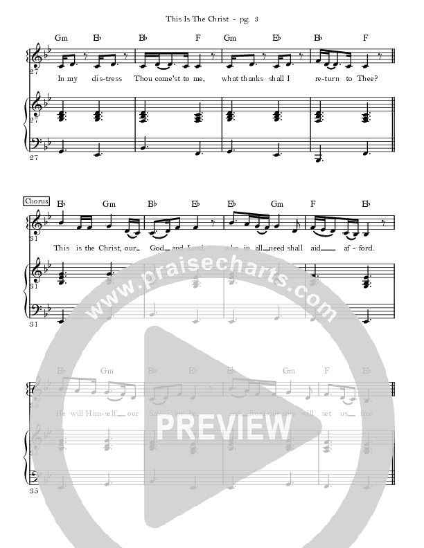 This Is The Christ Lead & Piano (Sandra McCracken)