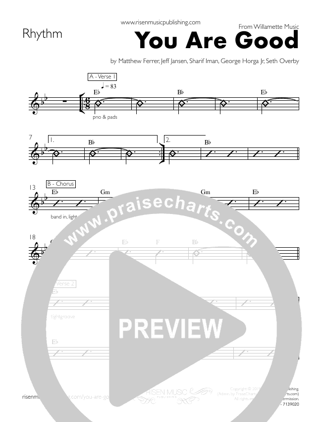 Music Rhythm Chart