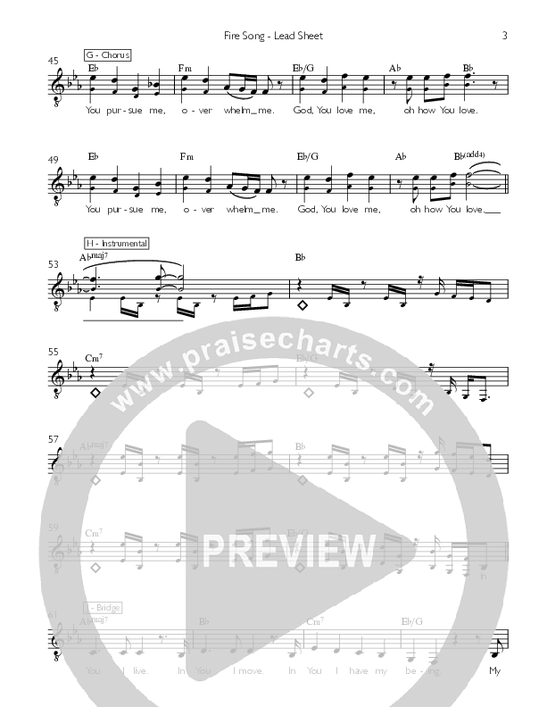 Fire Song Lead Sheet (XNDR)