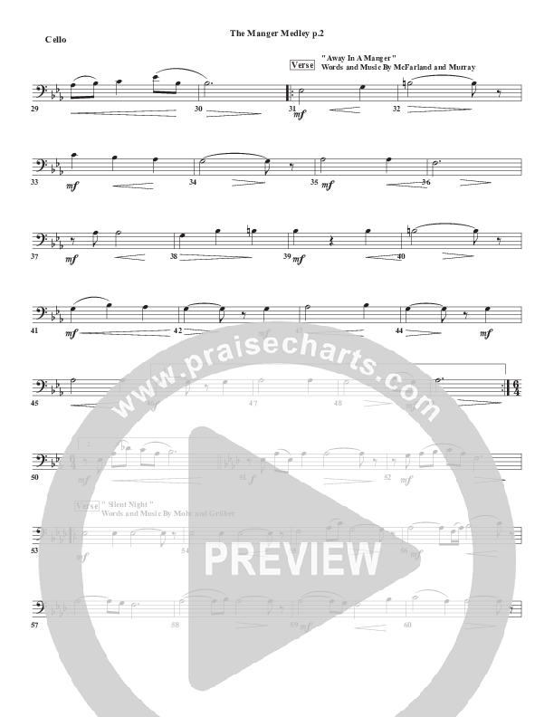 The Manger Medley Cello (Chris Emert)