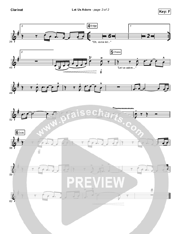 Let Us Adore Clarinet (David & Nicole Binion)