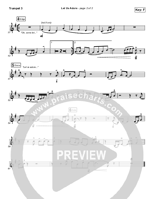 Let Us Adore Trumpet 3 (David & Nicole Binion)