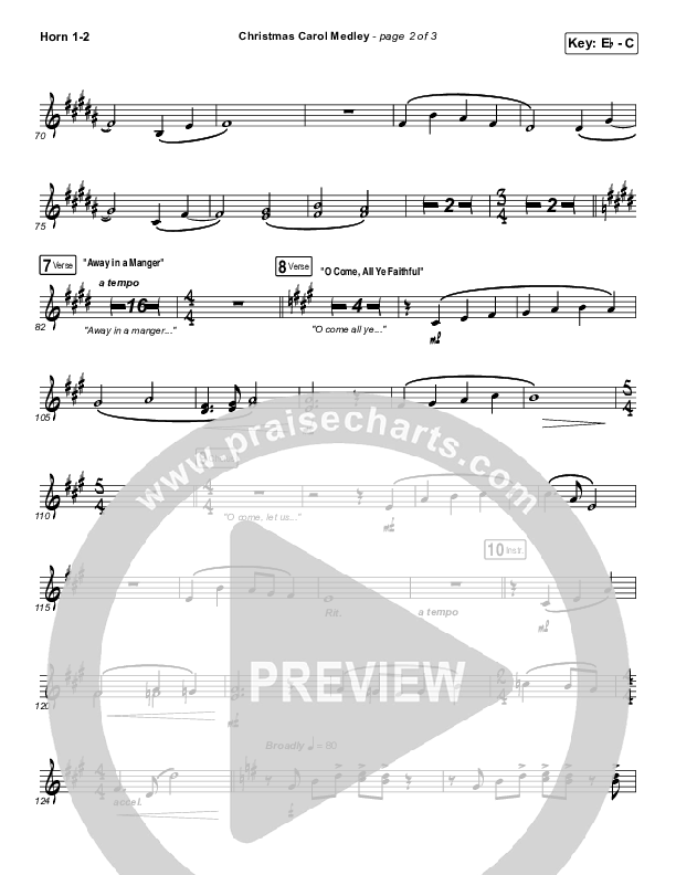 Christmas Carol Medley Brass Pack (David & Nicole Binion / Daniel Johnson / Jeremiah Woods / Taylor Poole / Trinity Anderson / Tina Baker)