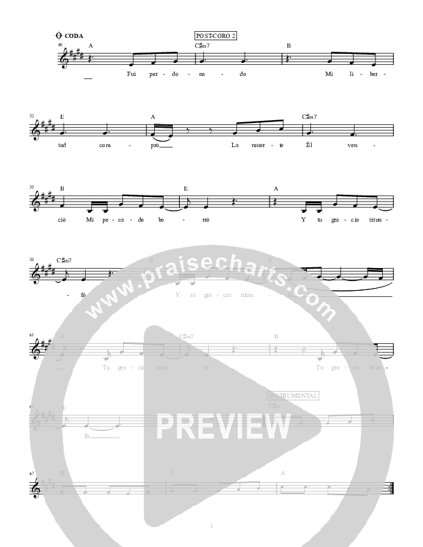 Tu Gracia Me Alcanzo (Me Amaste Asi) (Whole Heart (Hold Me Now)) Lead Sheet (Hillsong en Espanol)