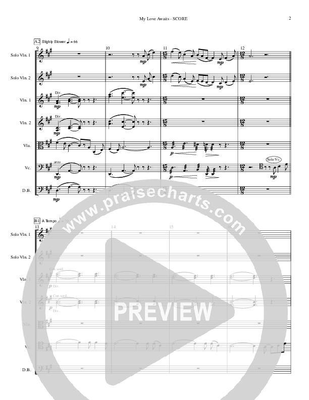 My Love Awaits (Instrumental) String Ensemble (Ric Flauding)