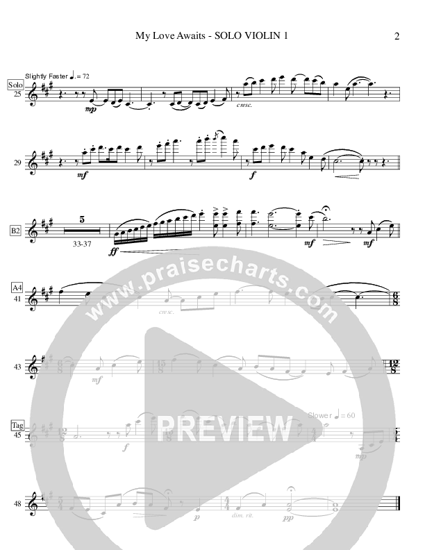 My Love Awaits (Instrumental) Violins (Ric Flauding)