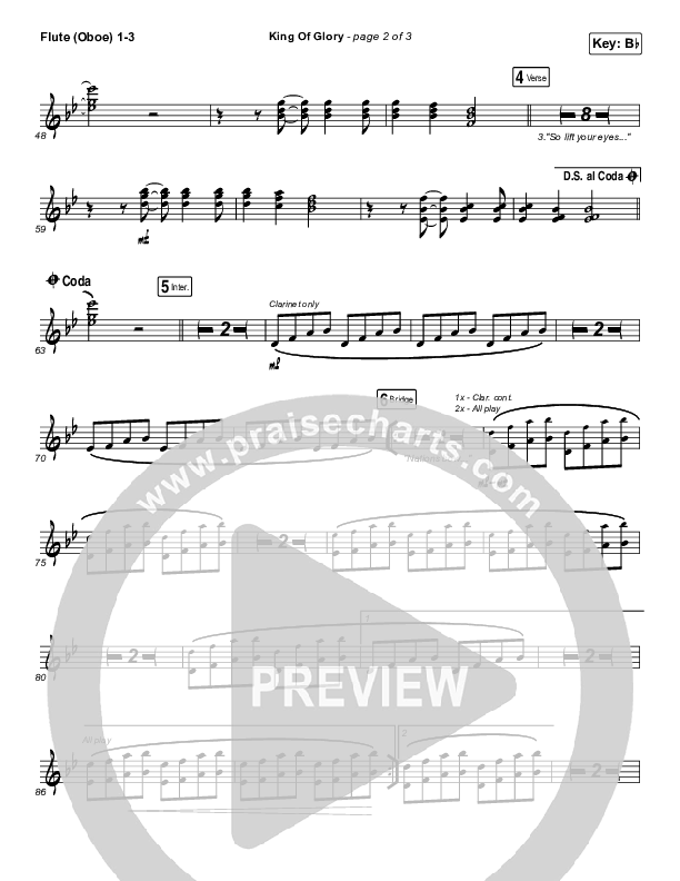 King Of Glory (Live) Wind Pack (Passion)