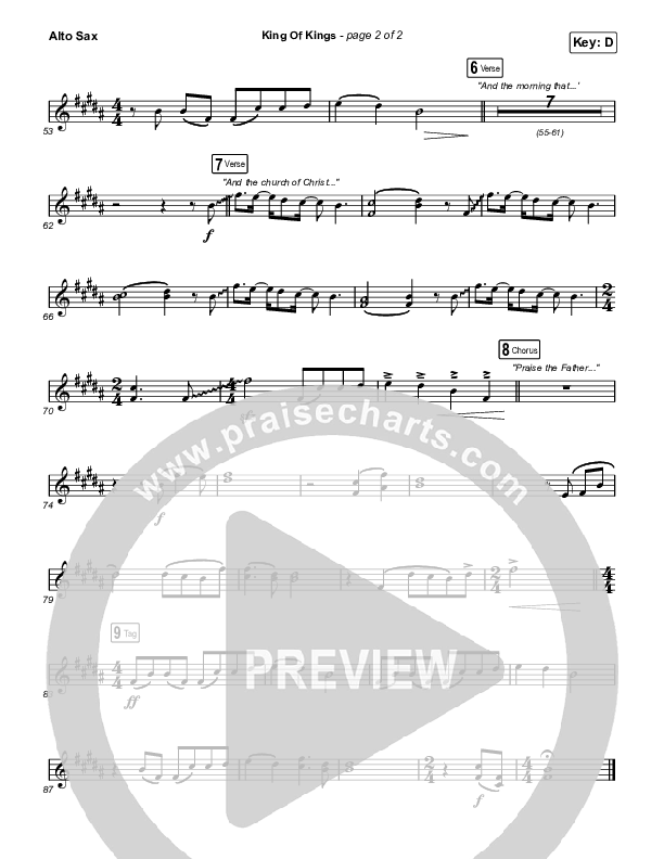 King Of Kings Sax Pack (Travis Cottrell / Lily Cottrell)