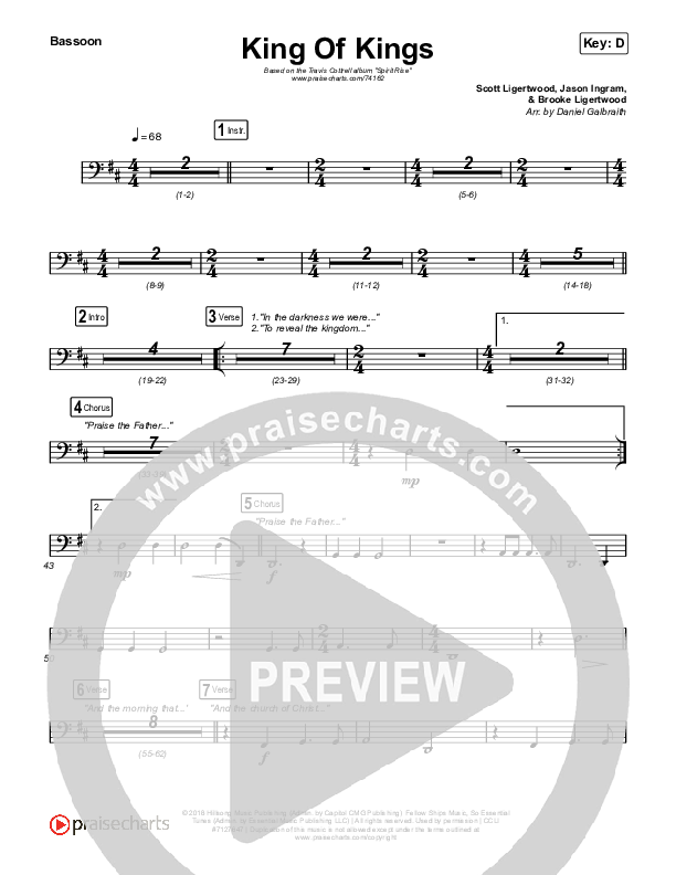 King Of Kings Bassoon (Travis Cottrell / Lily Cottrell)