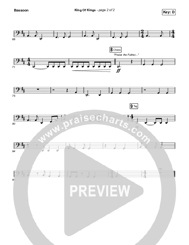 King Of Kings Bassoon (Travis Cottrell / Lily Cottrell)