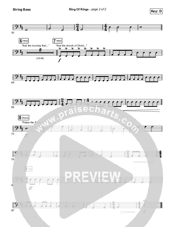 King Of Kings Double Bass (Travis Cottrell / Lily Cottrell)