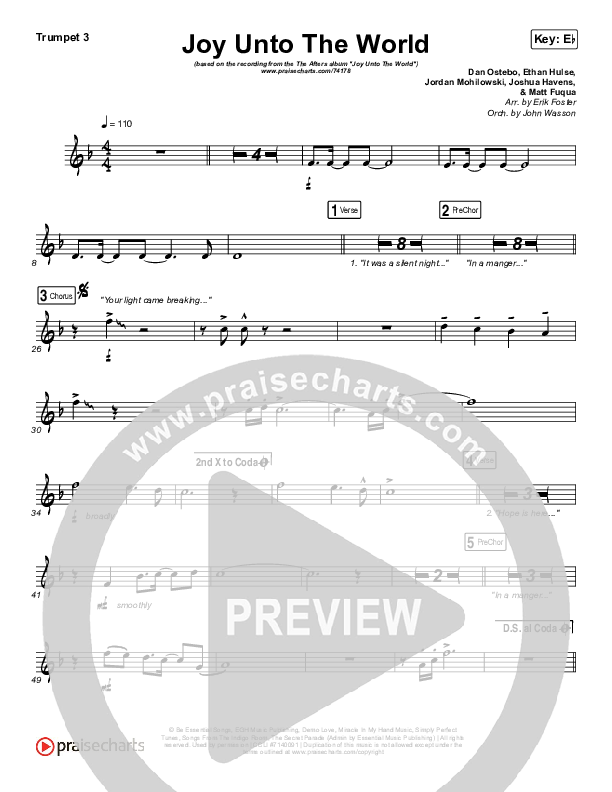 Joy Unto The World Trumpet 3 (The Afters)