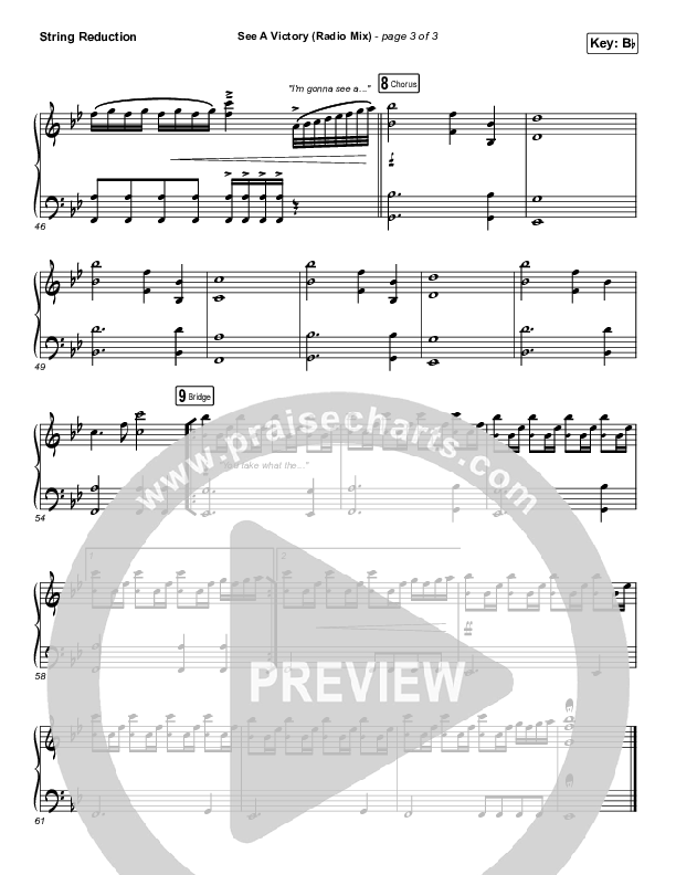 See A Victory (Radio) String Pack (Elevation Worship)