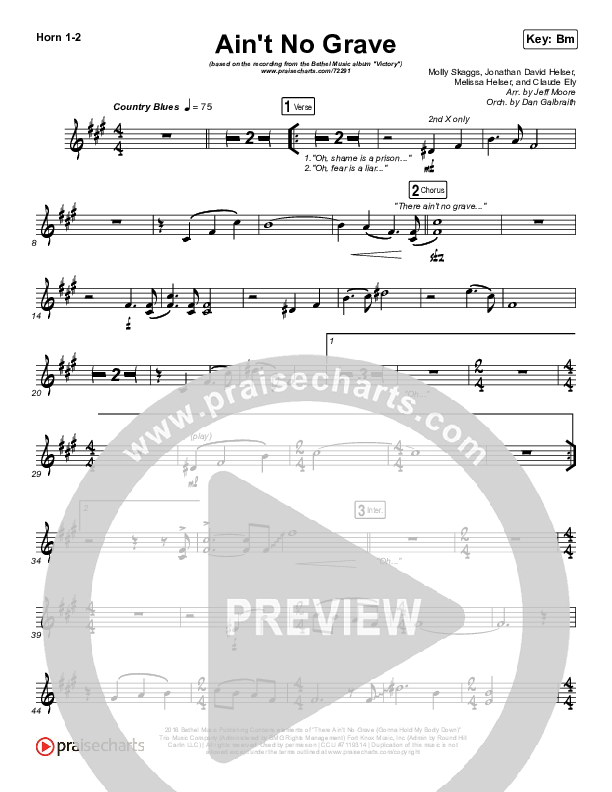 Ain't No Grave Brass Pack (Bethel Music / Molly Skaggs)