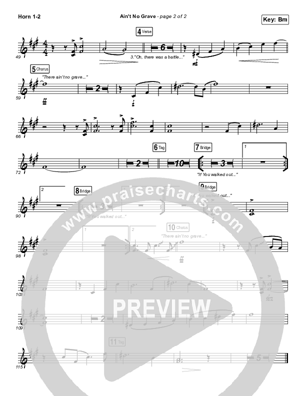 Ain't No Grave Brass Pack (Bethel Music / Molly Skaggs)