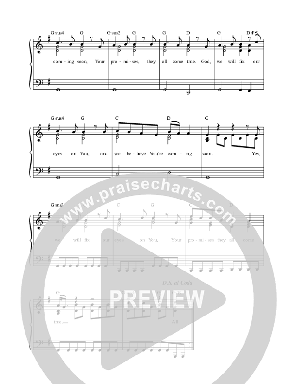 All Praise (Sing Praise) (Live) Lead Sheet (Matt Redman)