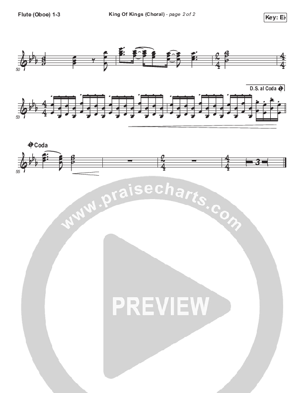 King Of Kings (Choral Anthem SATB) Wind Pack (Hillsong Worship / Arr. Luke Gambill)