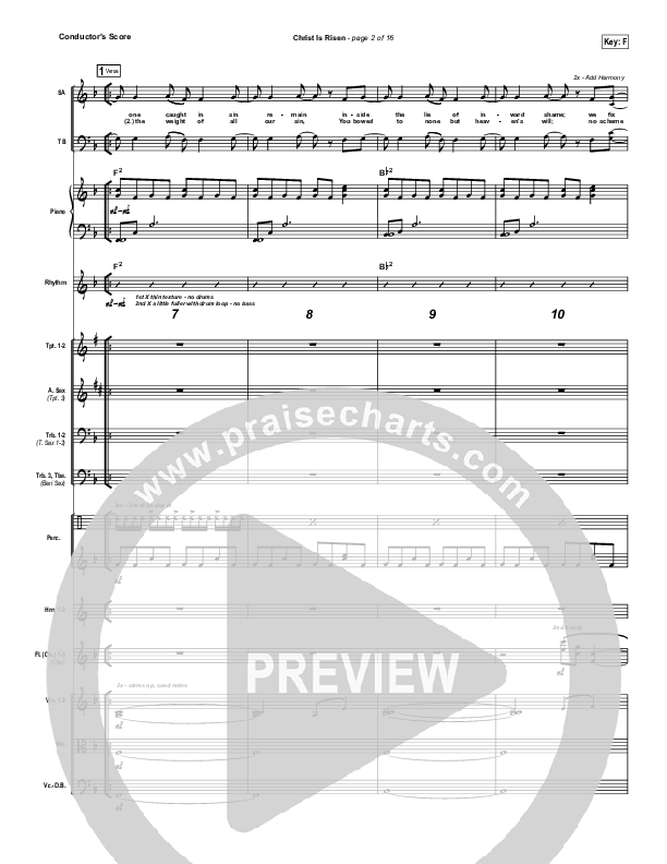 Christ Is Risen Orchestration (Matt Maher)