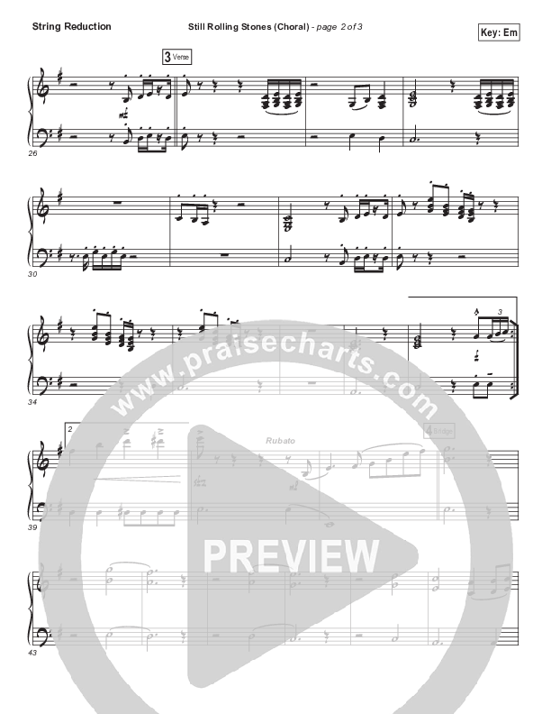 Still Rolling Stones (Choral Anthem SATB) Synth Strings (Lauren Daigle / Arr. Luke Gambill)