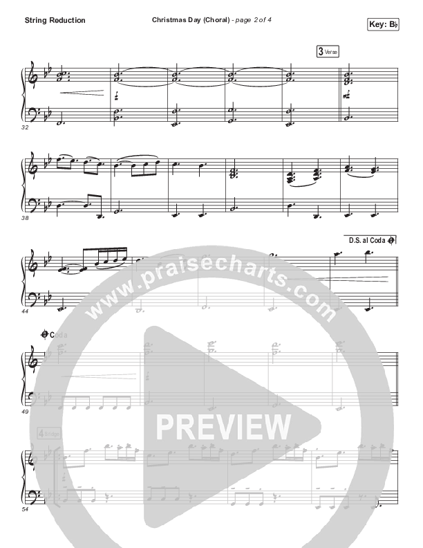 Christmas Day (Choral Anthem SATB) Synth Strings (Chris Tomlin / Arr. Luke Gambill)