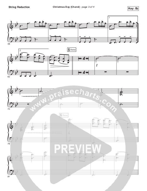 Christmas Day (Choral Anthem SATB) Synth Strings (Chris Tomlin / Arr. Luke Gambill)