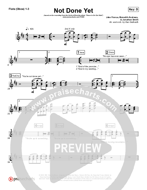 Not Done Yet Wind Pack (Vertical Worship)