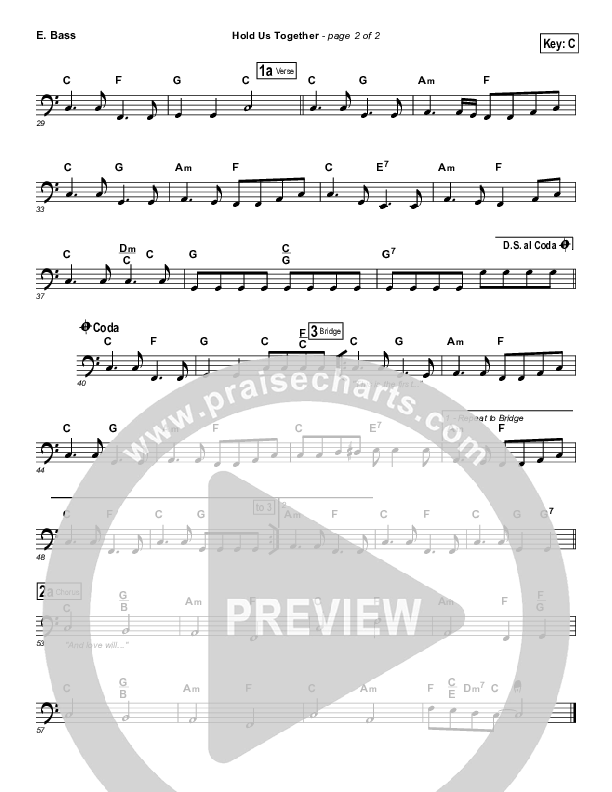 Hold Us Together Bass Guitar (Matt Maher)