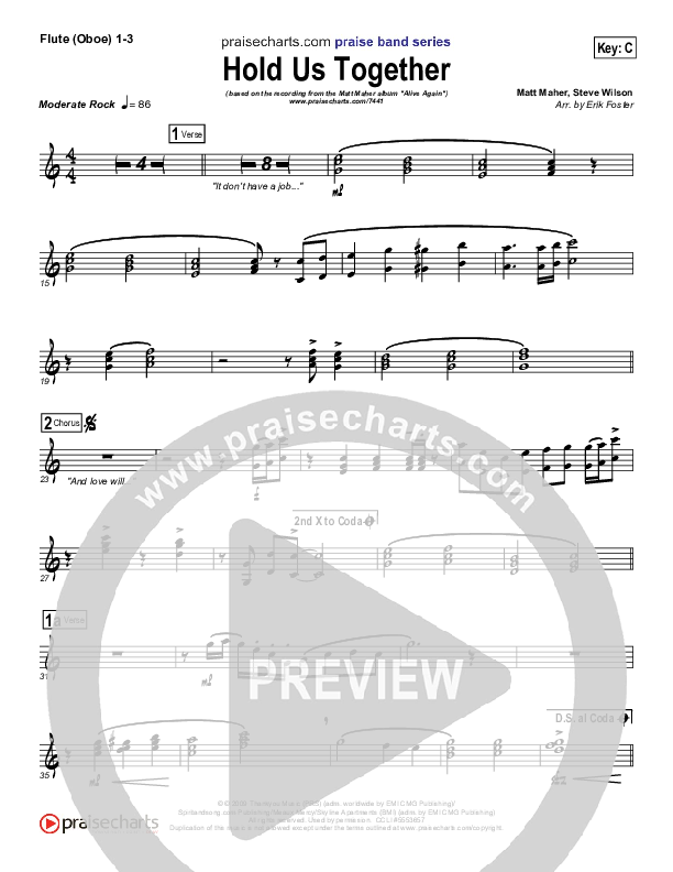 Hold Us Together Wind Pack (Matt Maher)