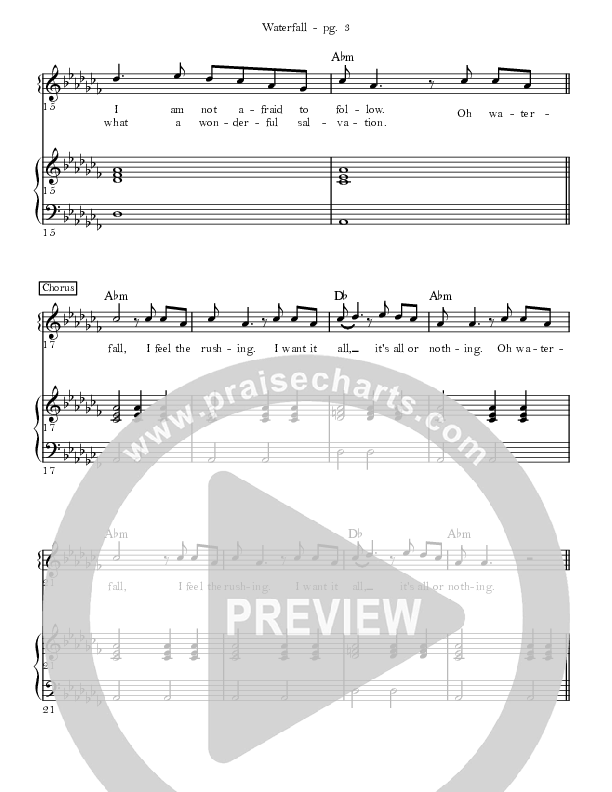 Waterfall Lead & Piano (David & Nicole Binion / Maranda Curtis)