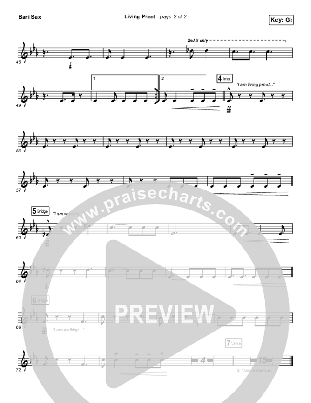 Living Proof Bari Sax (David & Nicole Binion / Steffany Gretzinger)