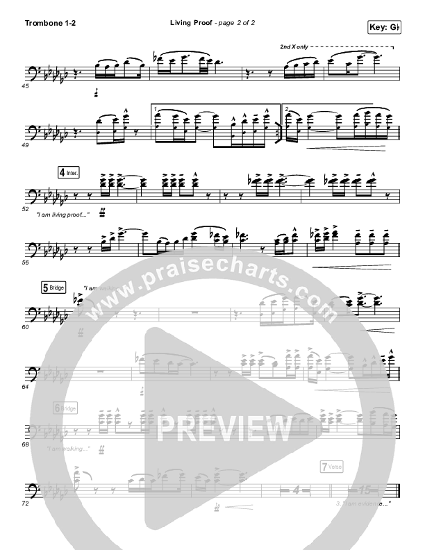 Living Proof Trombone 1/2 (David & Nicole Binion / Steffany Gretzinger)