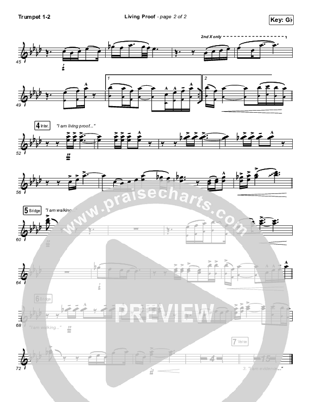 Living Proof Trumpet 1,2 (David & Nicole Binion / Steffany Gretzinger)