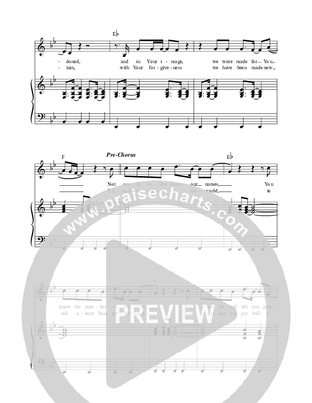 For The King Lead & Piano (Paul Baloche)