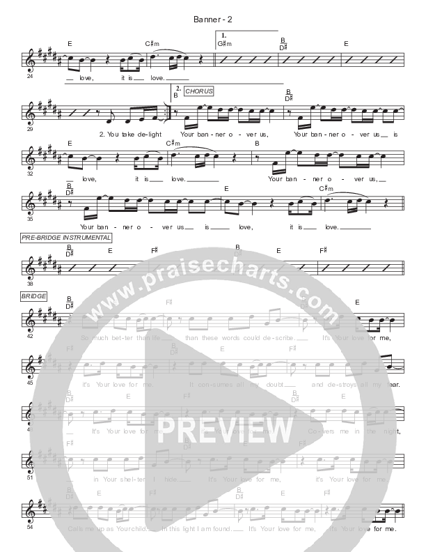 Banner Lead Sheet (Phil King)