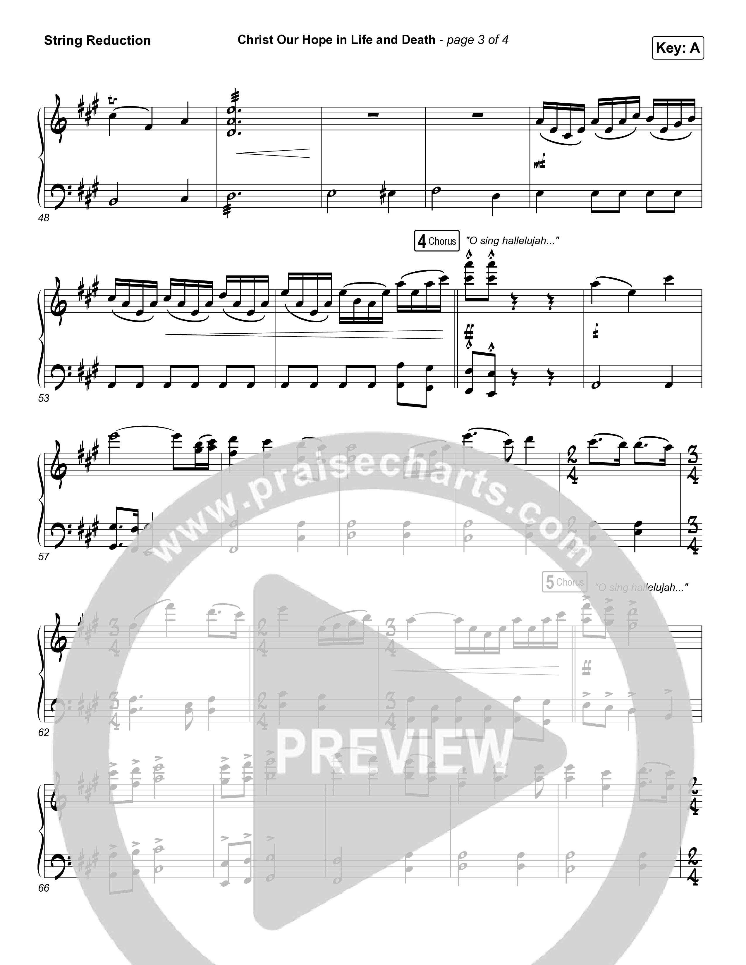 Christ Our Hope In Life And Death String Reduction (Matt Papa / Keith & Kristyn Getty)