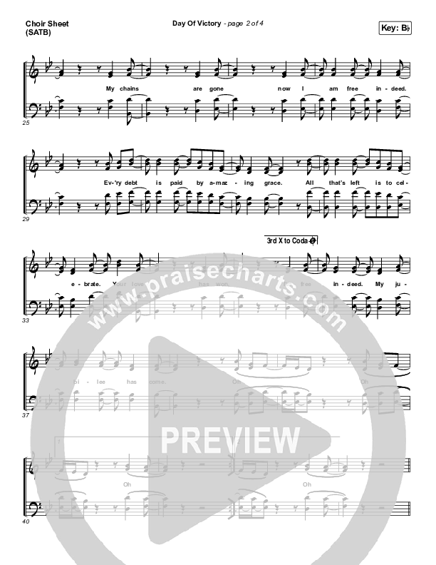 Day Of Victory Choir Vocals (SATB) (Rend Collective)